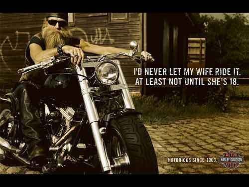 harley Davidson add