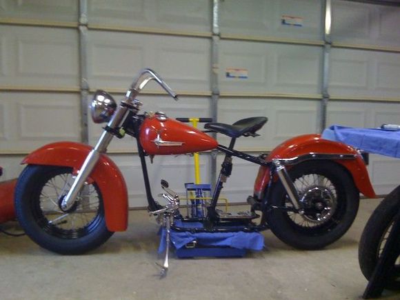 Finally a rolling frame! Almost . . . . .