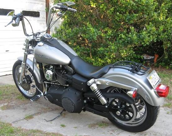 New 13.5" (approximately) 1 1/4 Buffalo apes and HD polyurethane bushings installed. I believe these are the bars http://www.debrix.com/ProductDetails.asp?ProductCode=25-0682-VT