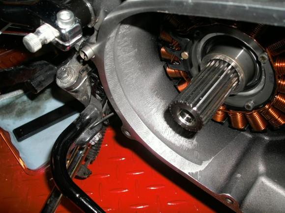 Wood Rasp did a fine job, plus a little sand paper. Always control the dust.