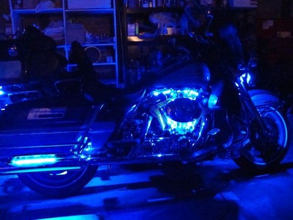 All lit up!