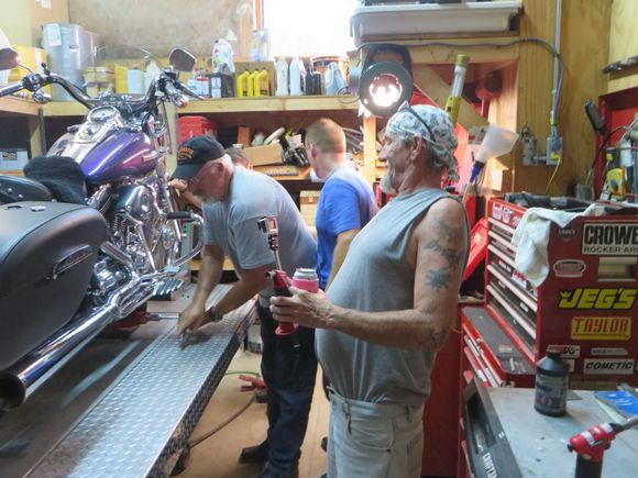 Director Jdub overseeing the operation!!!