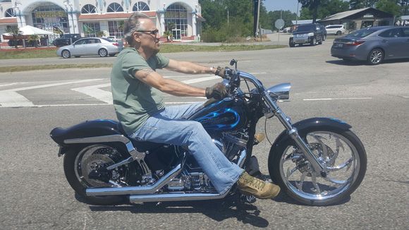 Myrtle Beach Bike Week 2018. 2002 FXST. 