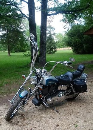 I had just installed my bags and liked the look, so they are permanent.