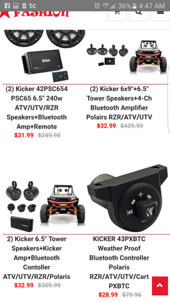 You want 439.99$ Kicker speakers only 32.99$. Shipping woukd cost more that that if thry really were sending from the UK. 