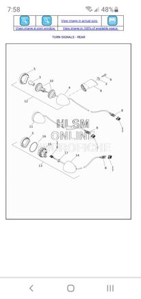 Part number 11....looks like it is a sealed one piece.   172 usd each. Ouch.