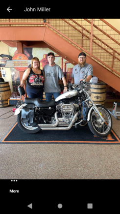 The day Tristen and I picked up my bike.