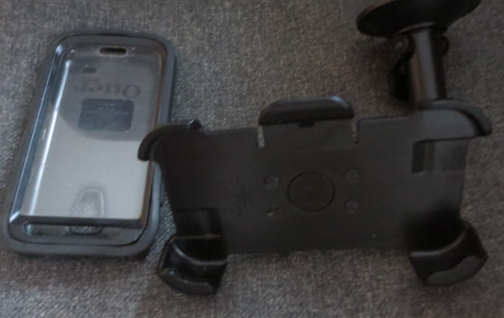 This is a setup that I made for use in the car