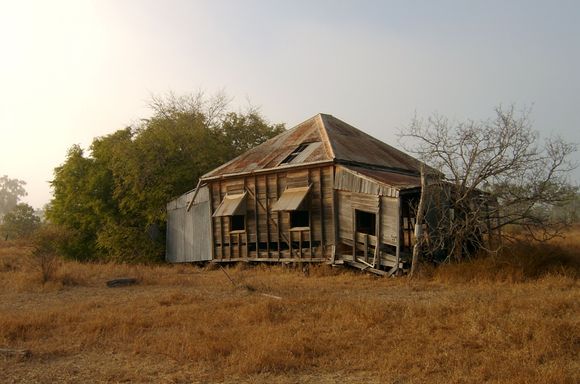 Old house on the way.