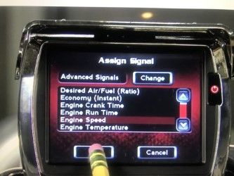 YOU GET TO ADD ADVANCED SIGNAL TO THE MANY GAUGES AND VIEWABLE CHARTS, AS TARGET TUNE WORKS OFF WIDE BAND SENSORS, GIVING ME ANOTHER 15 PLUS FEATURES TO MONITER...