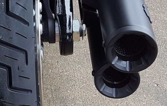 Vance & Hines Eliminator 300 Black