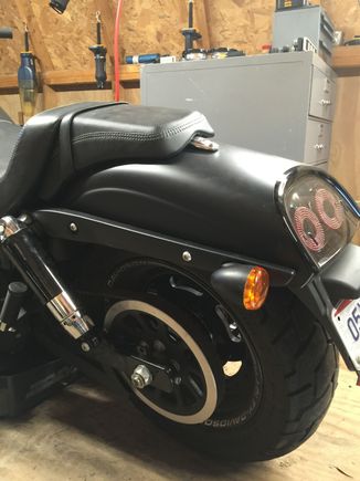 Started dippin' some parts. Strut covers, blinkers, headlight bucket, etc.