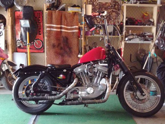 Converted to 1200, chain ando other modification under different influens! XLH -97