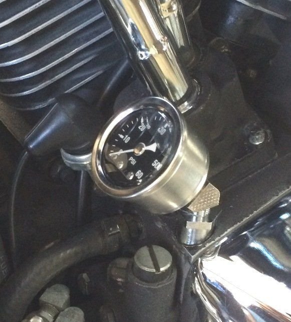 Oil pressure gauge Harley Davidson Forums