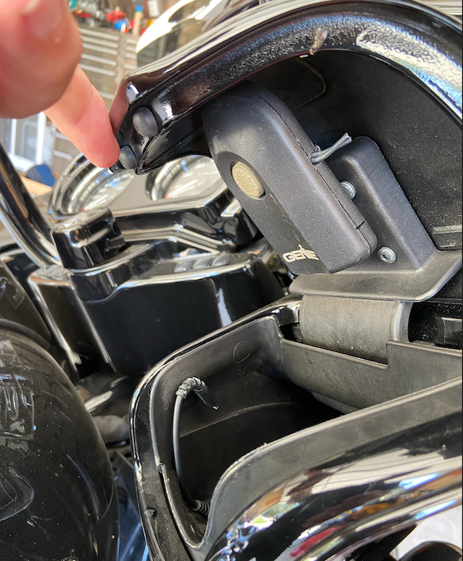 Switch for garage door opener what have you done? Harley Davidson