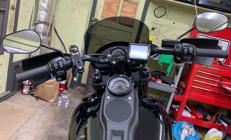 2020 low rider s handlebars