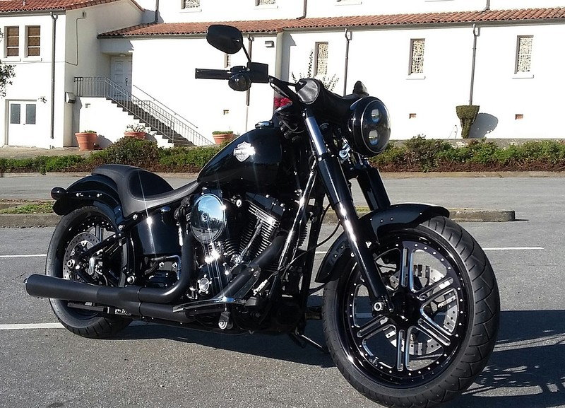 softail fork covers