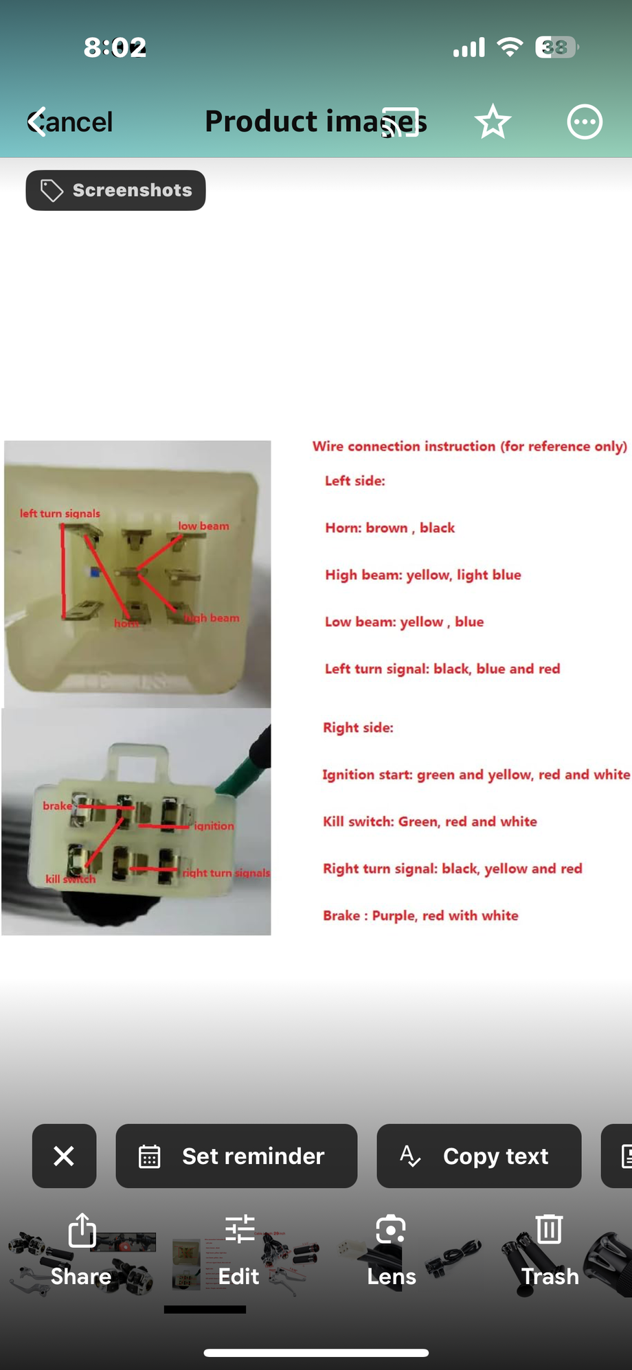 Here�s for the new wires