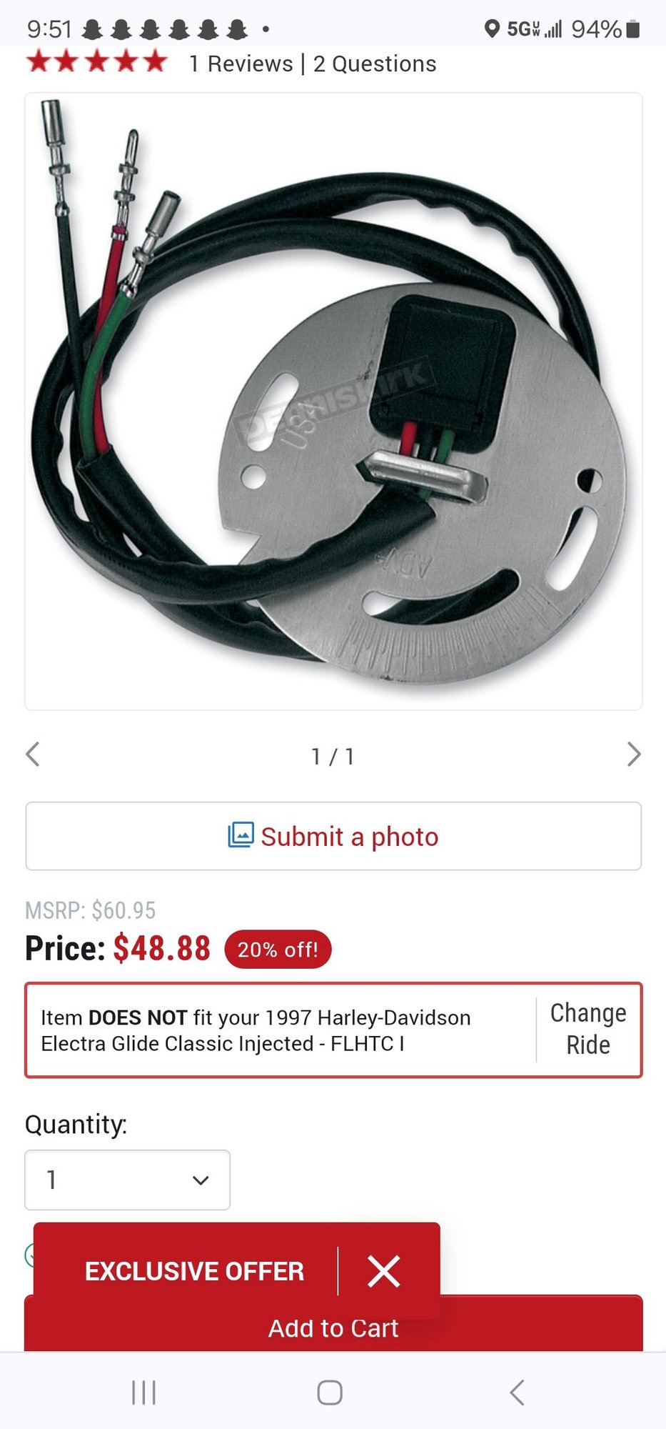 Replacing 32448-95A Cam Position Sensor - Harley Davidson Forums