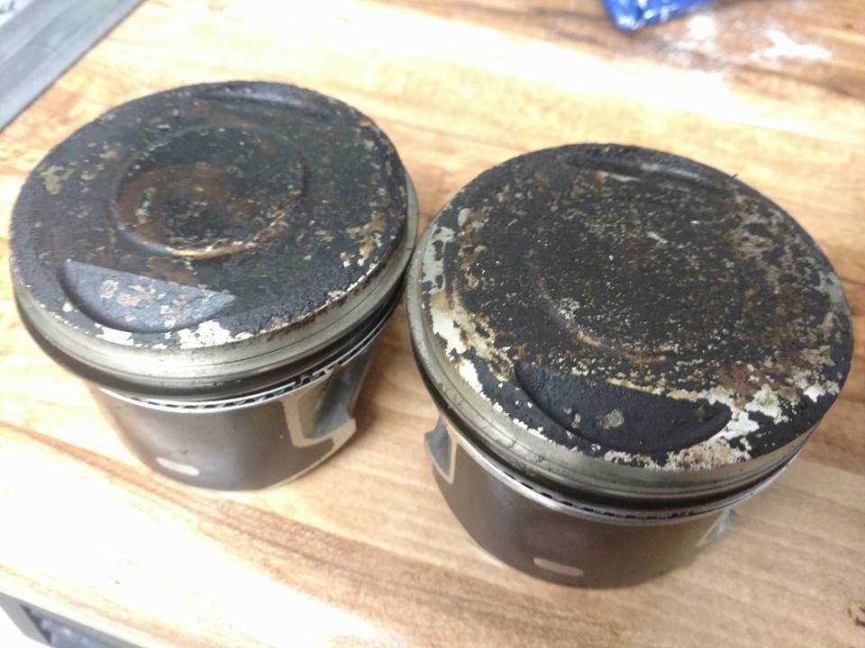 Dirty pistons Harley Davidson Forums