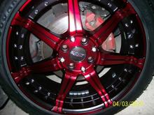 Kyowa 518's, center is carbon fiber