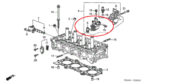 Solenoid not shown separate.