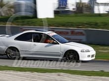 Driving at Road America in 2007 hitting 108mph.