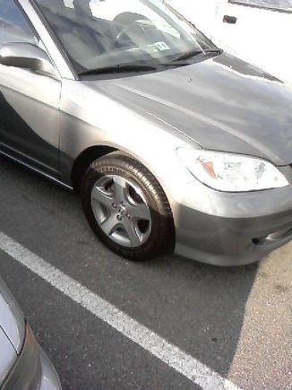 side view of my baby before i changed the wheels DIY baby!!!