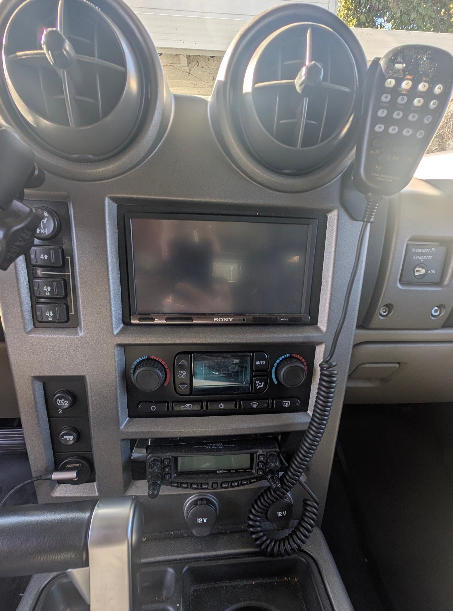 Ham Radio setup - replaced OnStar.