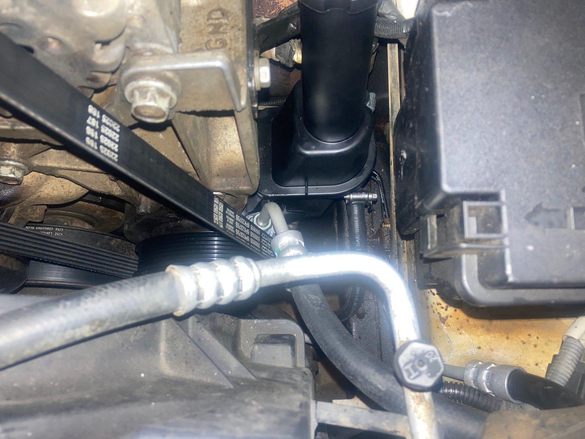Closer Look at pressure hose.  