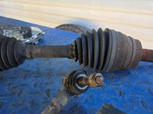 CV Shaft and tie rods are out