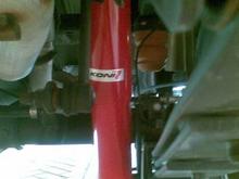 Koni Raid Shocksw fitted to the H3 V8