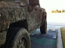 Nice and muddy. Before leveling kit and 33" Trail Grapplers.
