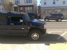 The H2 and My Father's H3X in the background