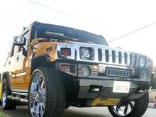 my ex 2004 hummer on 28s