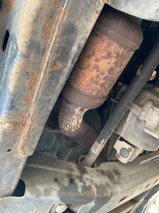 Threw a shot of the catalytic converter in as well