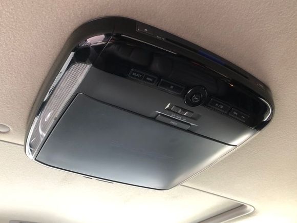 Not sure why no power to use he dvd player but the lighting works this one is overhead  not in the seats and remote screen comes down.