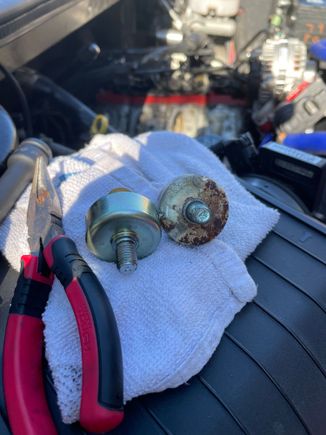 I’m assuming this is due to water. One of the sensors is almost completely covered in rust. That was the back one.  Front was starting to rust. 
