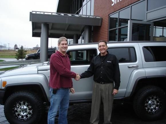 Shist eating grin here.  What a great day and a nice guy at Lynch Hummer