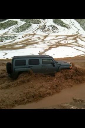 deep winter mud.