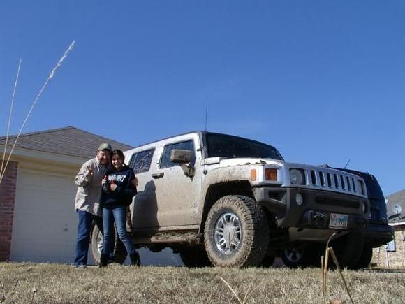 Went mudding for her birthday present