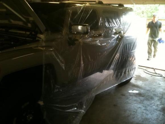 got everything taped out