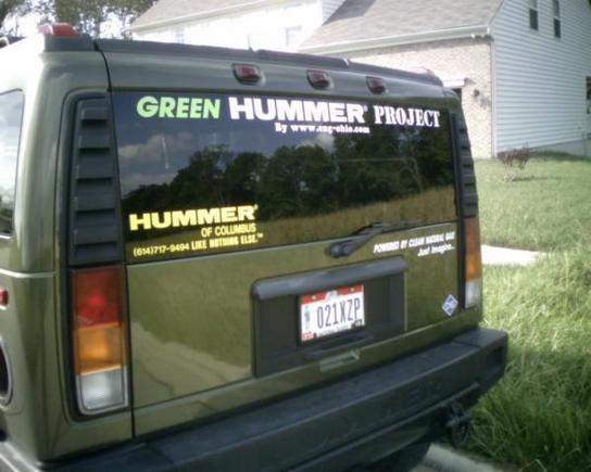 Green HUMMER Project - follow it on FACEBOOK!
