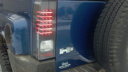 Sypder L.E.D. tail lights