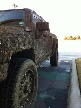 Nice and muddy. Before leveling kit and 33" Trail Grapplers.