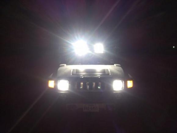 Day of new lights intalled.