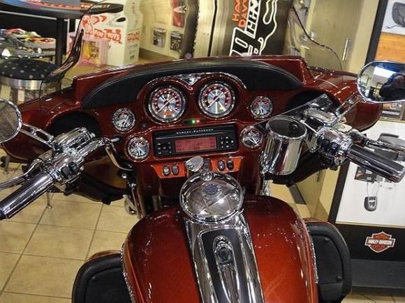 Screaming Eagle Ultra dash!!!