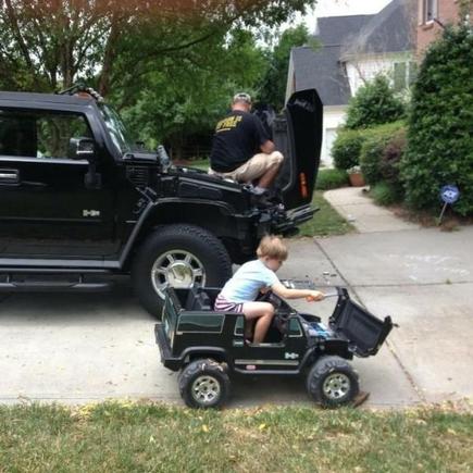 Father like son!