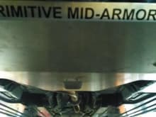 Primitive Racing Mid Armor transmission skidplate