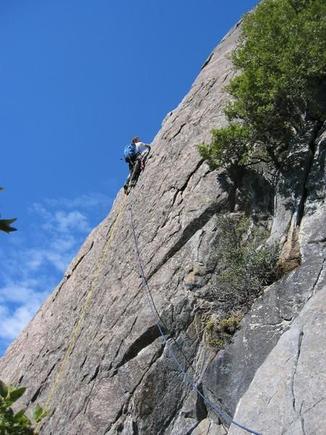 Greg on El Cap